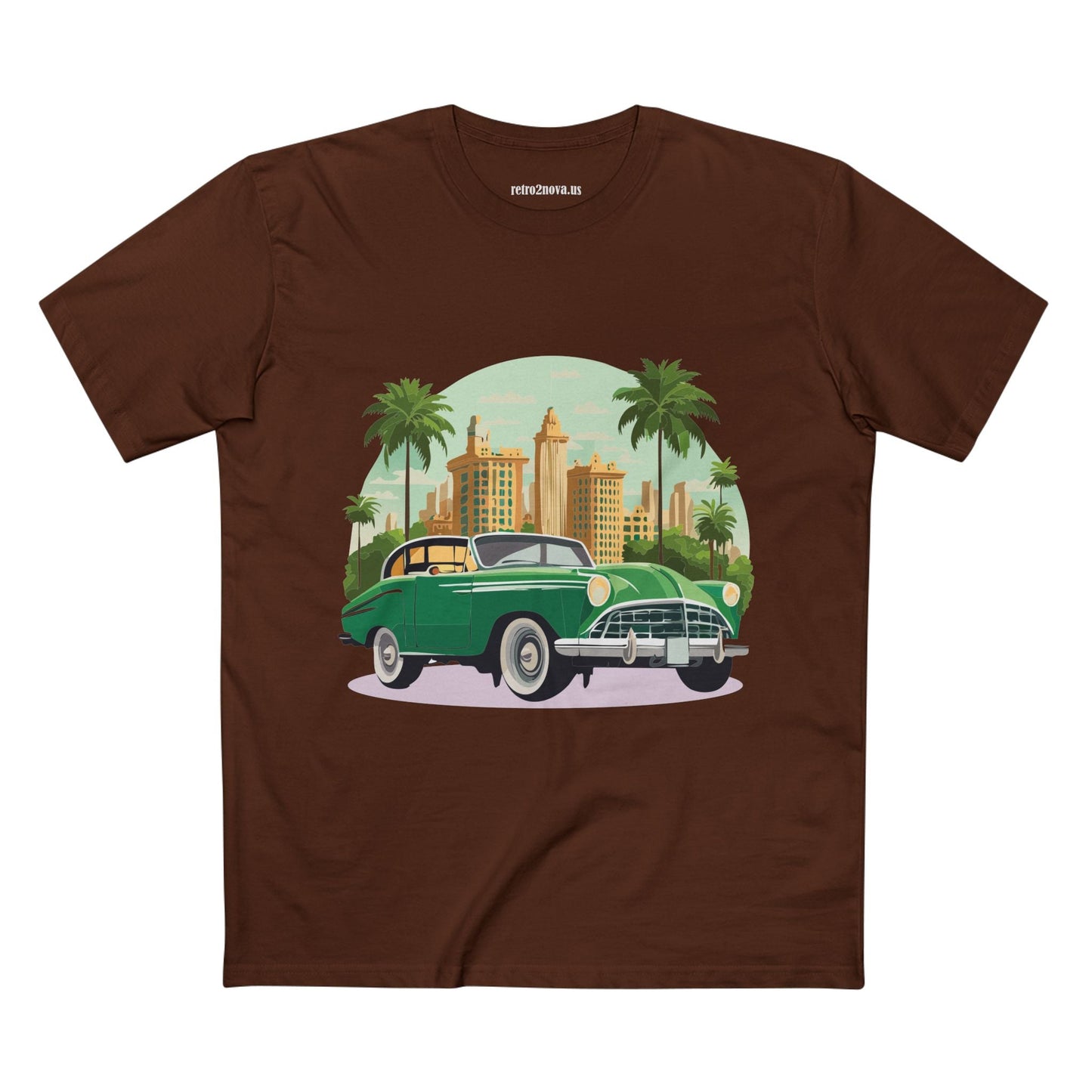 Retro Car Shirts Vintage Car Tee RC 18 Unisex Premium Cotton Art Print Tee Limited Edition