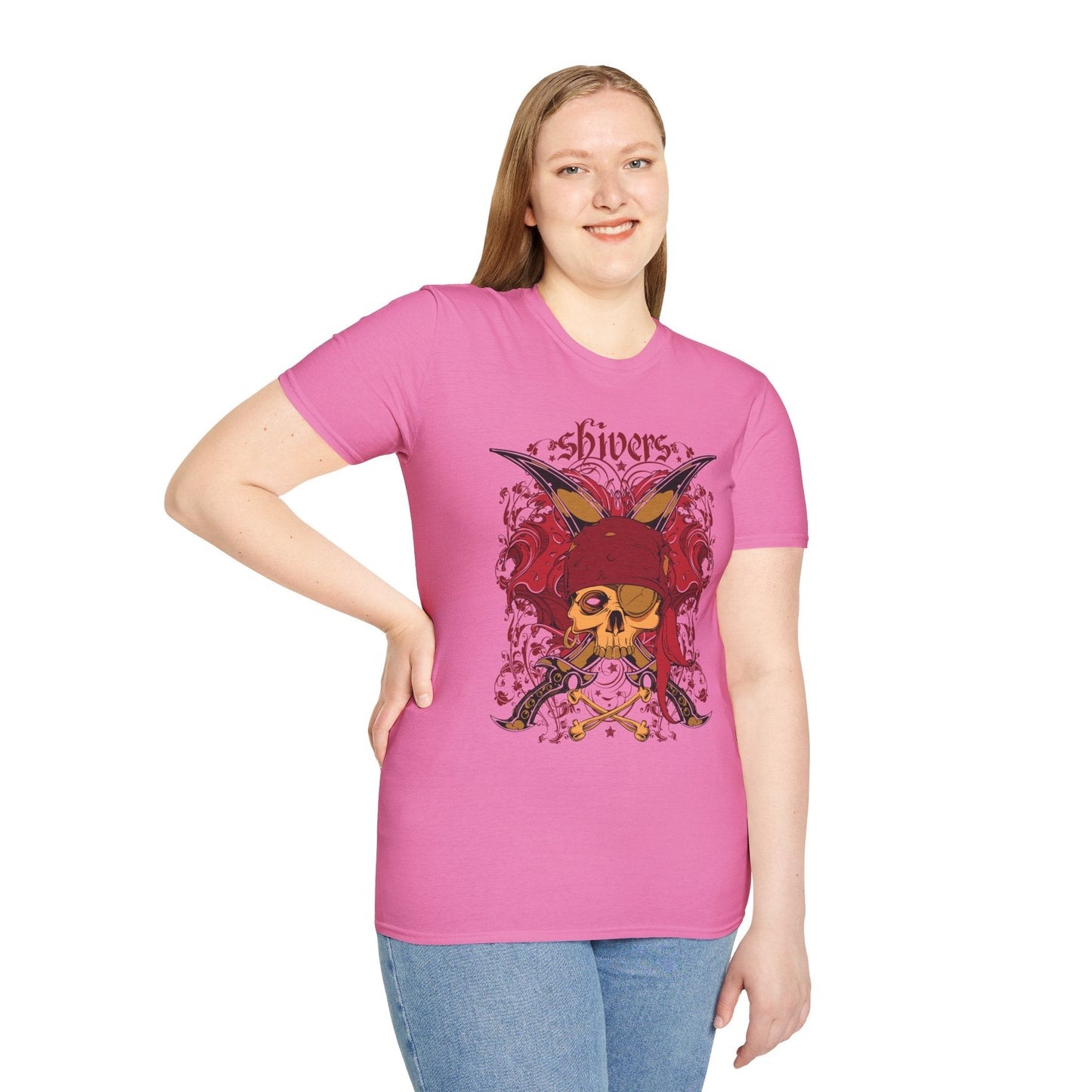 Art Design Graphic Tee Unisex Softstyle 64000 100 Percent Cotton Ring Spun For Art Lovers