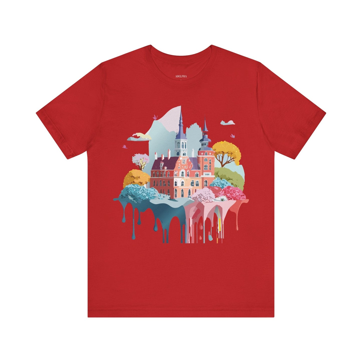 Germany Tourist Shirt Graphic Tee Unisex Vintage Inspired Design Adelpha Short Sleeve