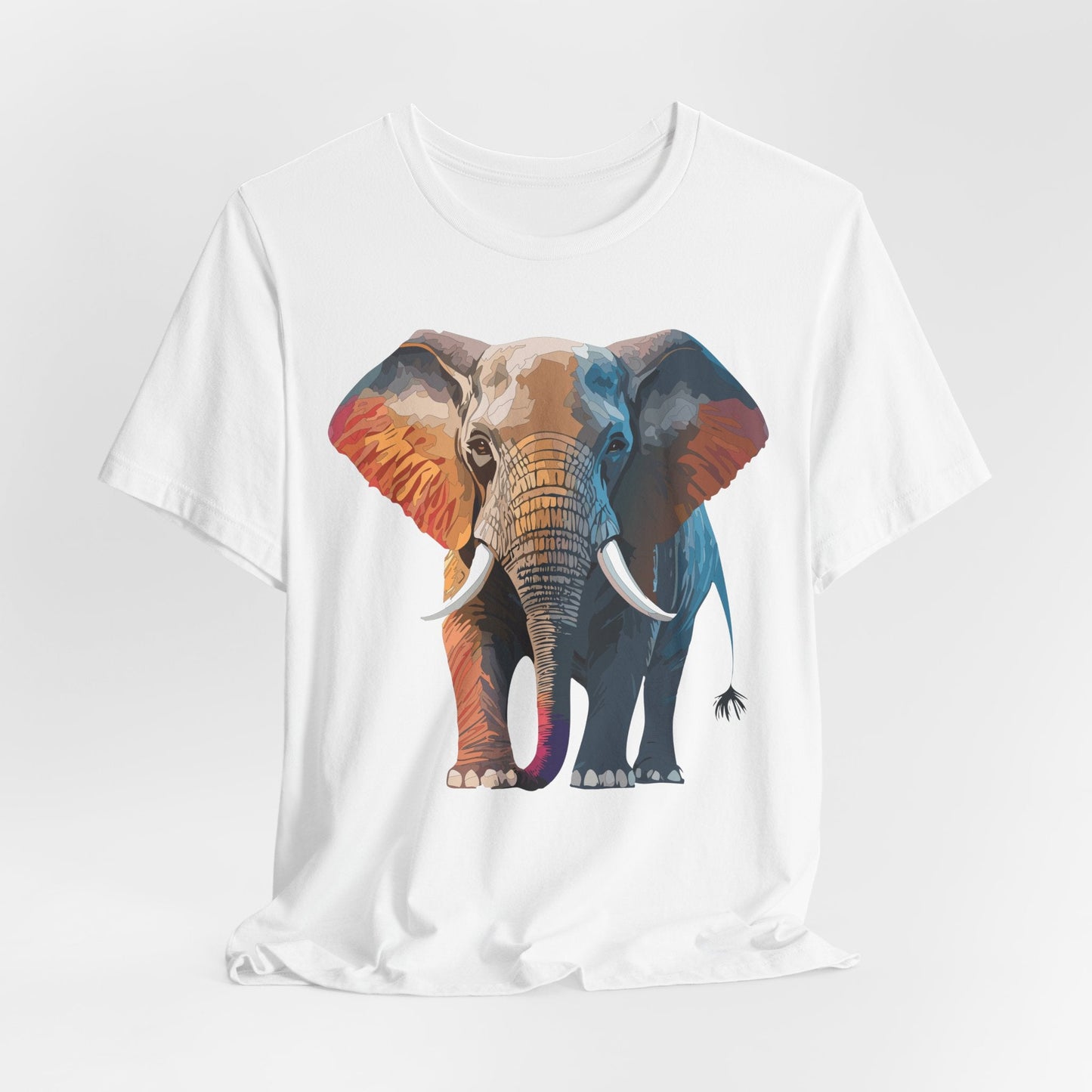 Unisex Animal Shirt With Animals Art Design Graphic Tee Short Sleeve Wild Animals