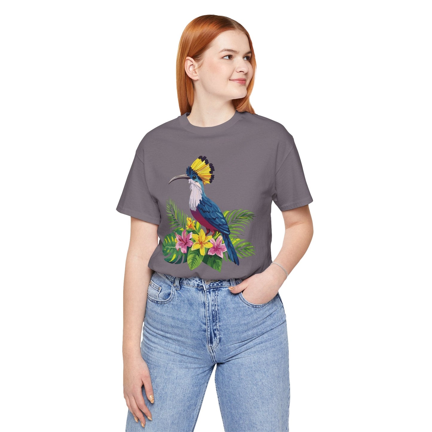 Unisex Animal Shirt Art Design Tee With Wild Animals Short Sleeve Jersey Tee Everyday Comfort