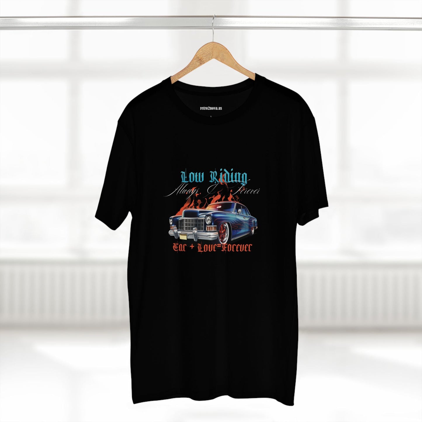 Retro Car Shirt RC28 Vintage Car Tee Unisex Premium Cotton With Original Art Design