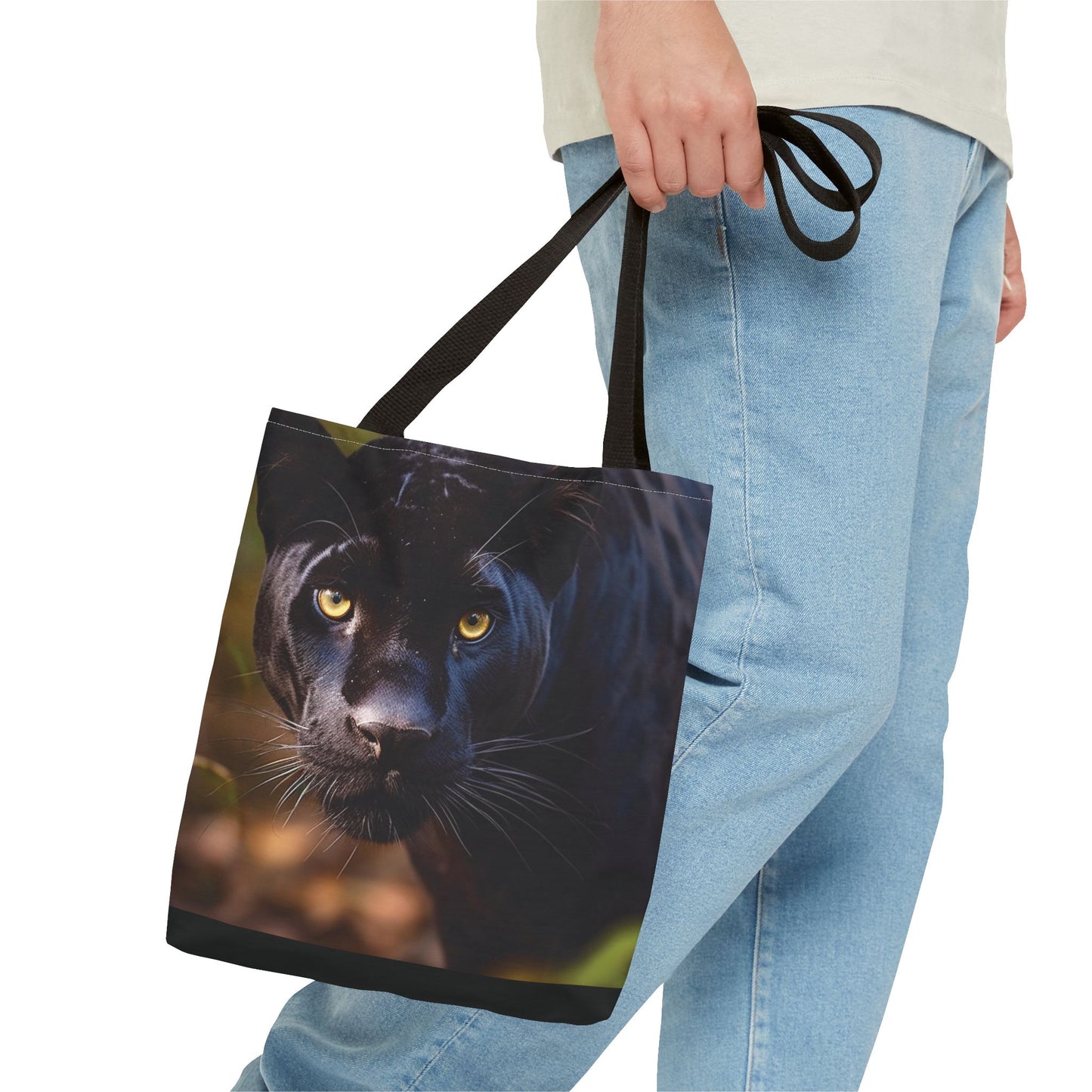 Bolsa de lona con estampados abstractos