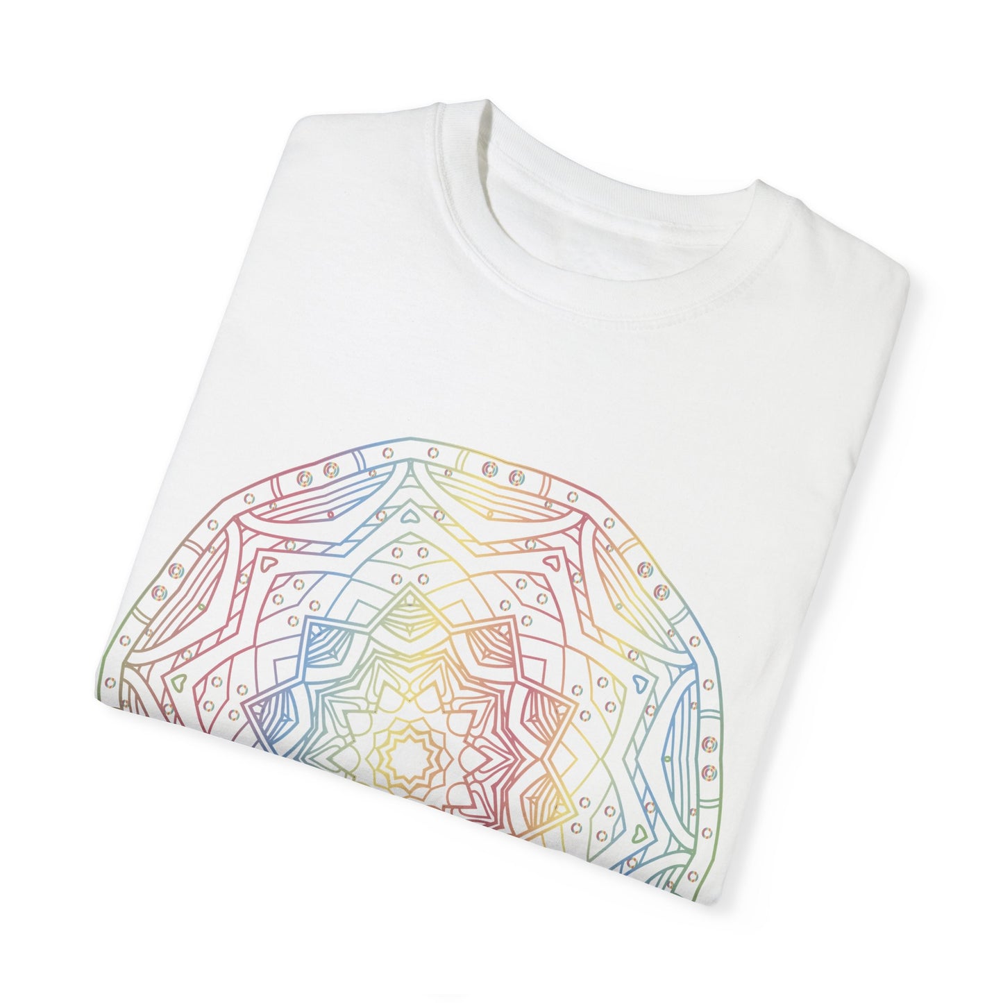 Unisex-T-Shirt mit abstraktem Print