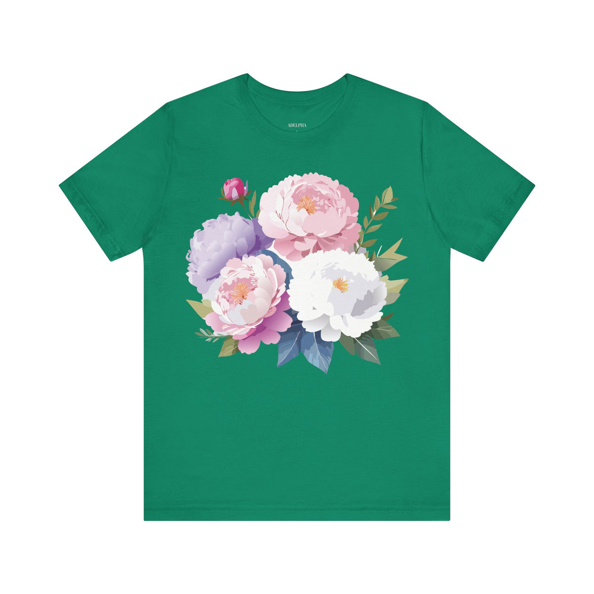 Floral Graphic Tee Shirt - Bella+Canvas Unisex 100 Cotton 36
