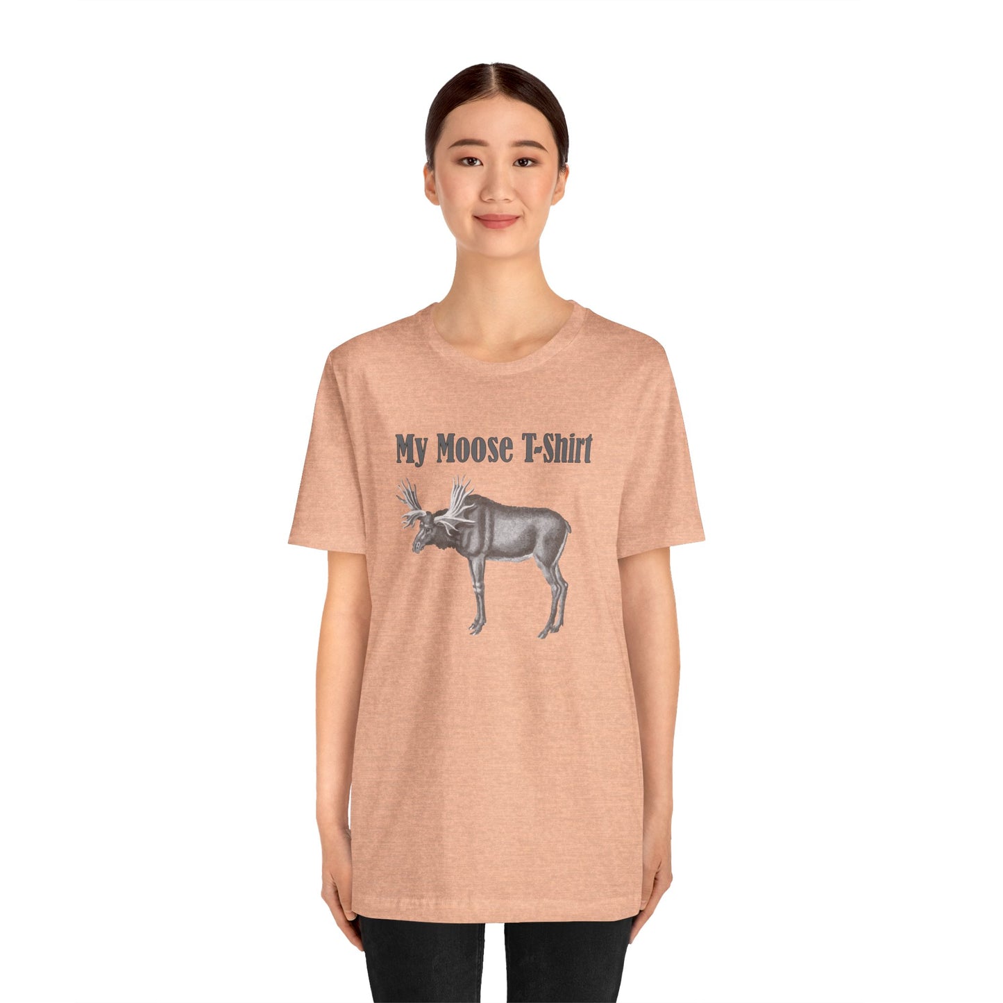 Unisex Cotton Tee Shirt with animals Print