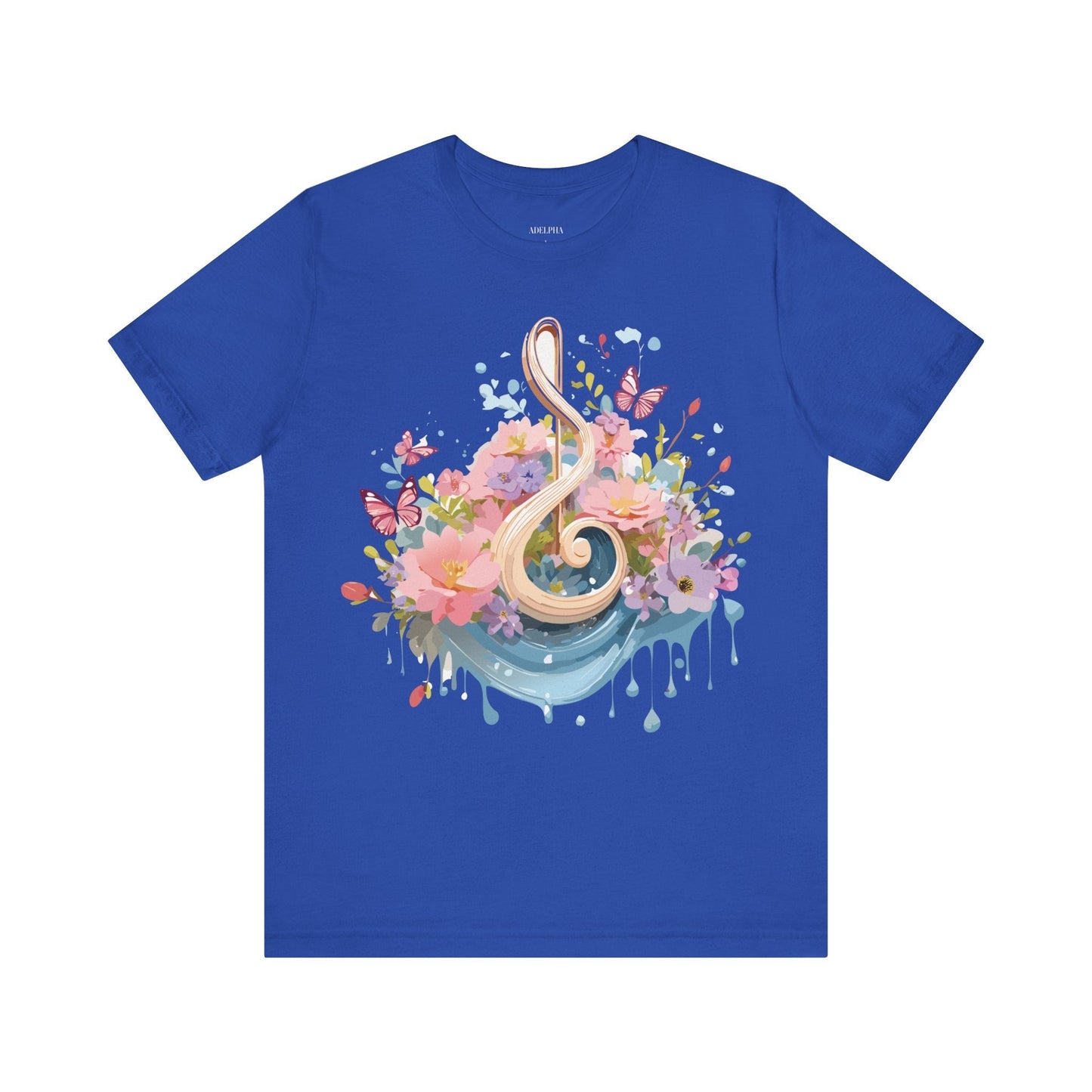 Music T Shirt Unisex Graphic Tee By Adelpha With Vintage Inspired Artwork And Premium Comfort