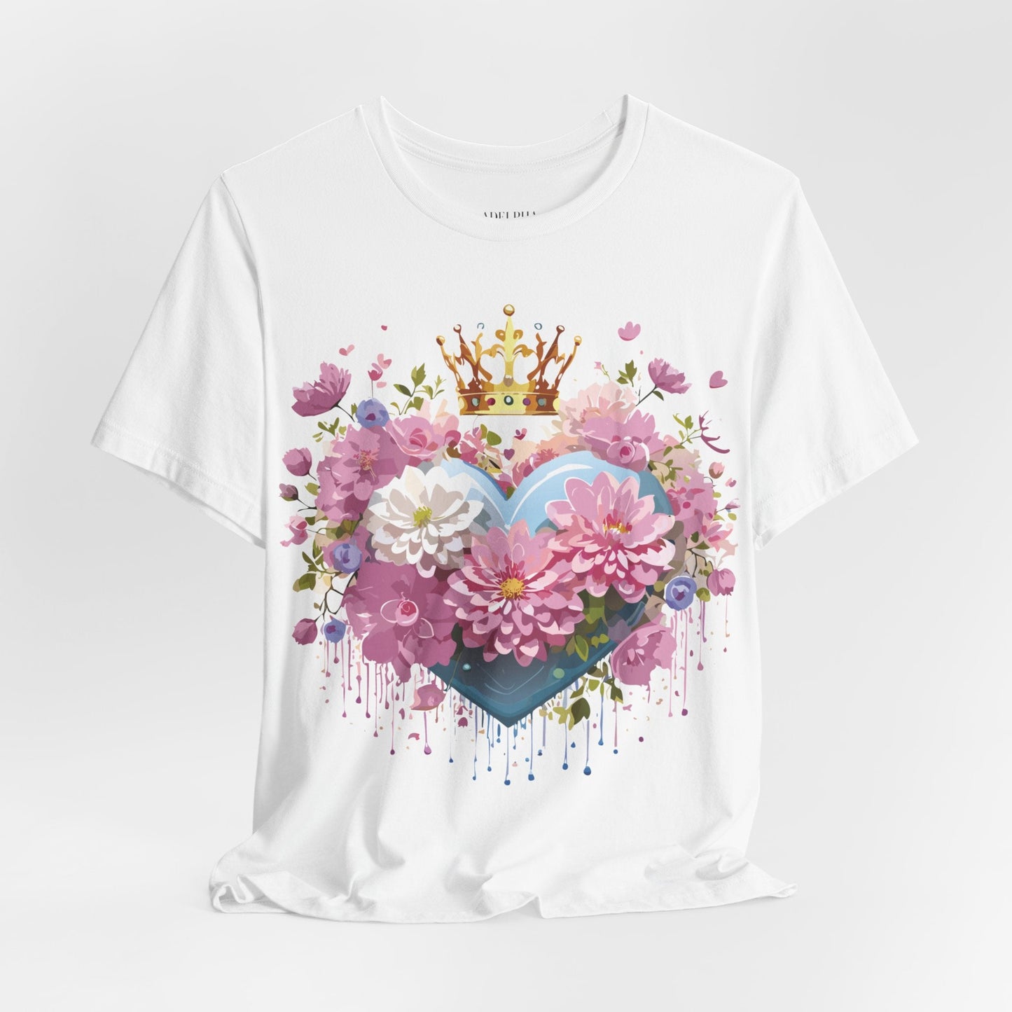 Valentine Shirts Unisex Graphic T Shirt From Adelpha Vintage Inspired Artwork Short Sleeve Tee