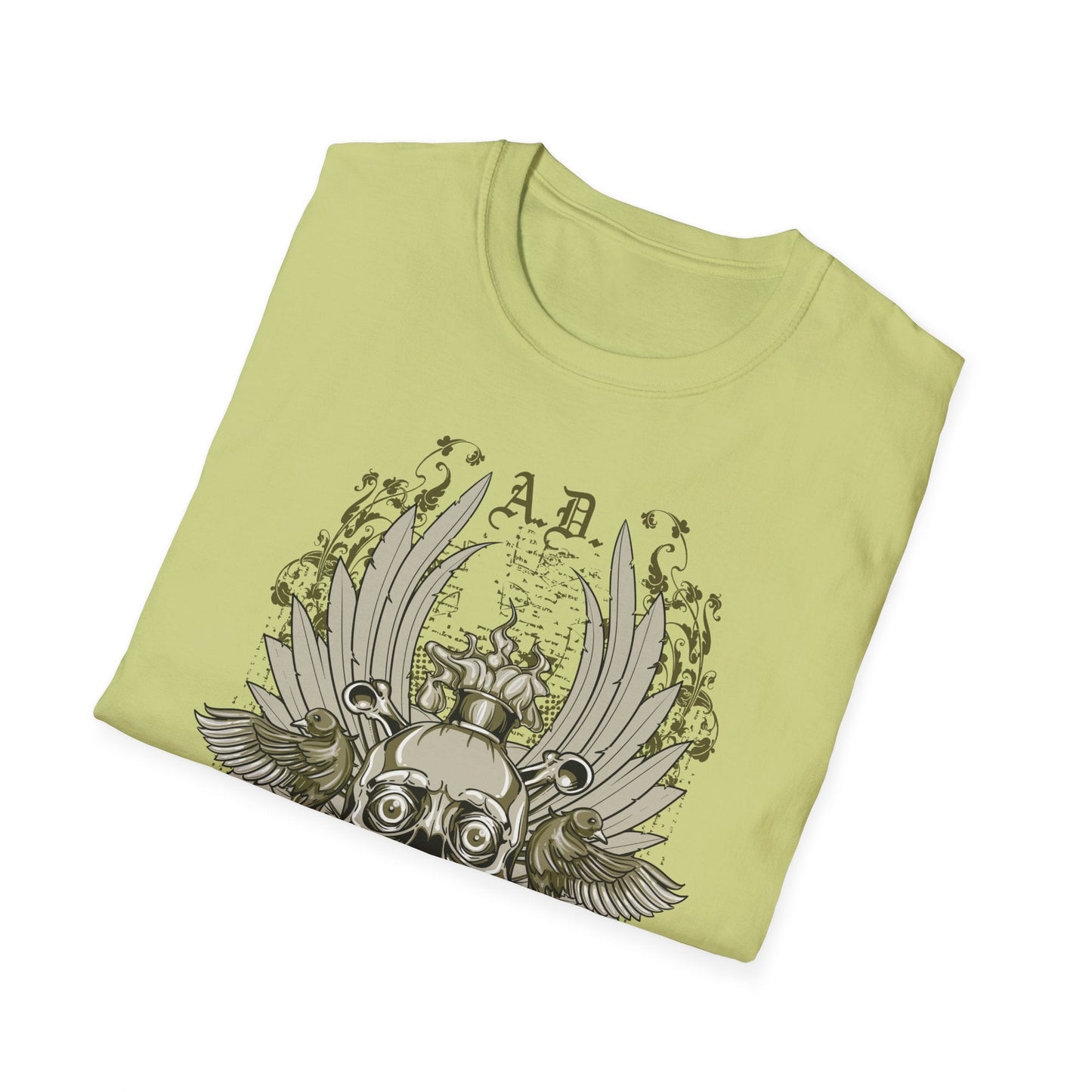 Unisex Art Design T Shirt With Graphic Artwork Softstyle Gildan 64000 Tee Premium Cotton