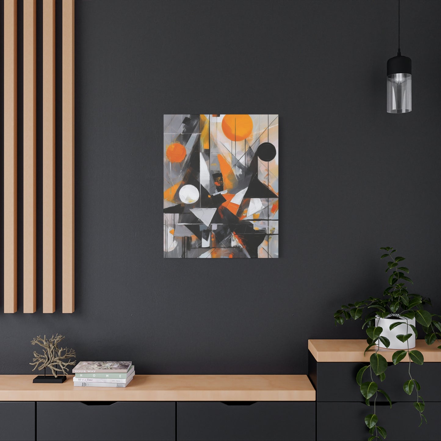 Abstract Oil Painting Print Canvas 20x24,20x30,24x30 24x32,24x36,30x40 32x48,36x48,40x60 Pine-Wood Inner Frame ABS-198