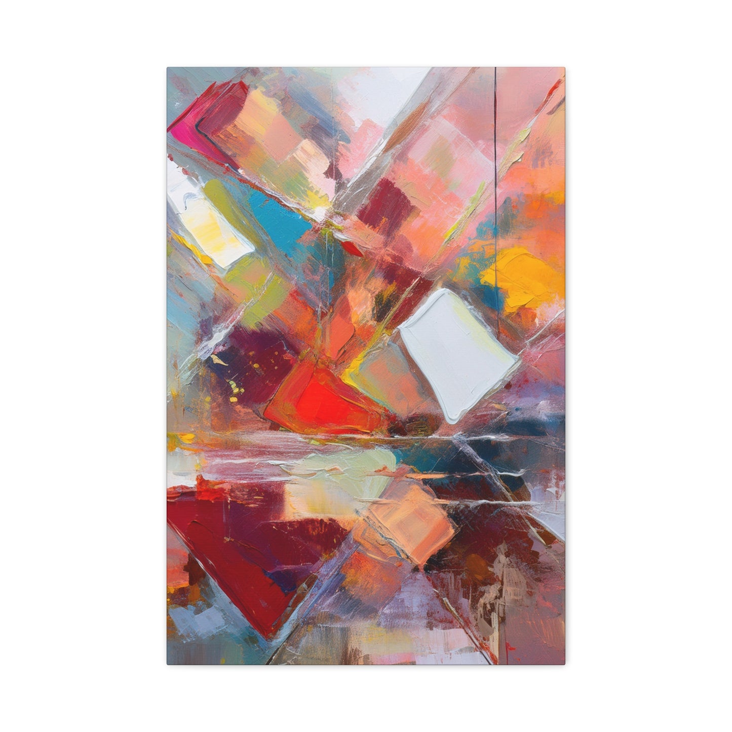 Abstract Oil Painting Print Canvas 20x24,20x30,24x30 24x32,24x36,30x40 32x48,36x48,40x60 Pine-Wood Inner Frame ABS-180