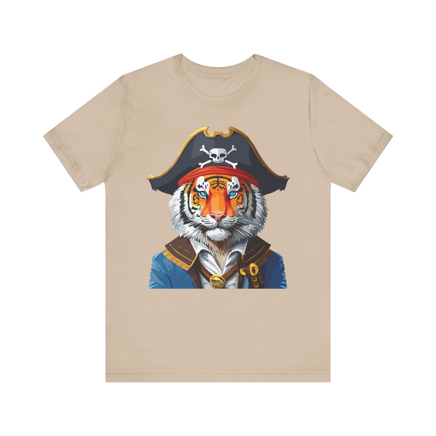 Unisex Animal Tee Shirt With Art Design Wild Animals Shirt Gildan Softstyle 64000
