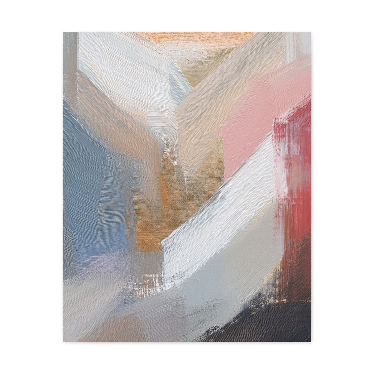 Abstract Pastel Painting Print Canvas 20x24,20x30,24x30 24x32,24x36,30x40 32x48,36x48,40x60 Pine-Wood Inner Frame ABS-88