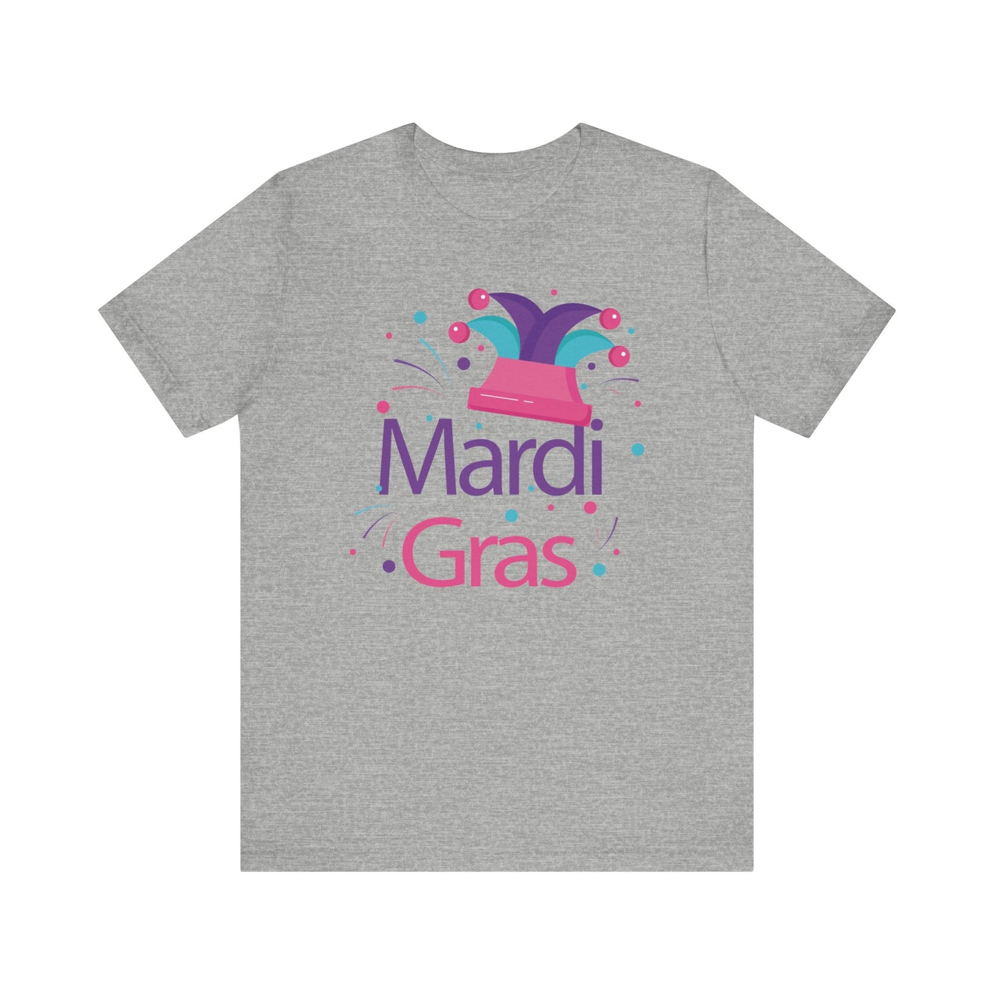 Tee-shirt en coton unisexe pour Mardi Gras