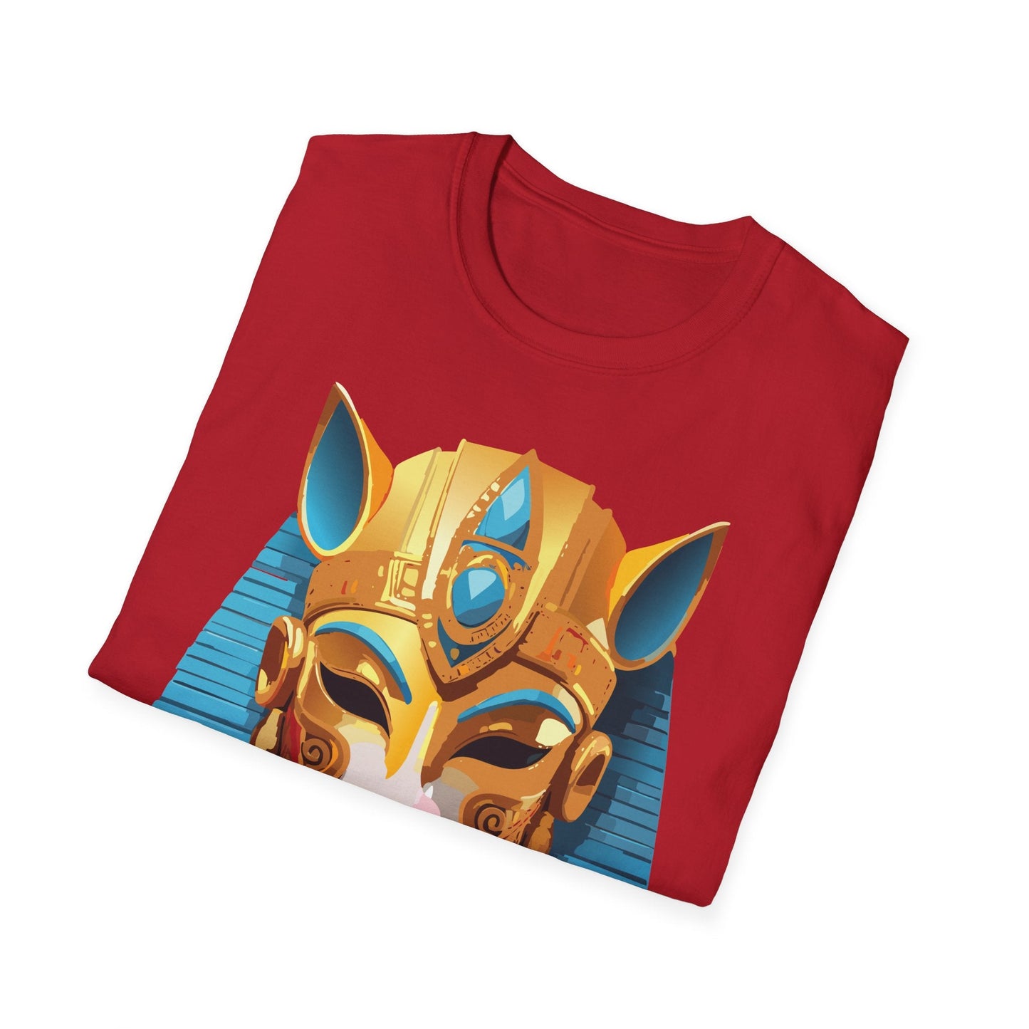 Mask Graphic Unisex Cotton Masquerade Design Artwork Tee 24