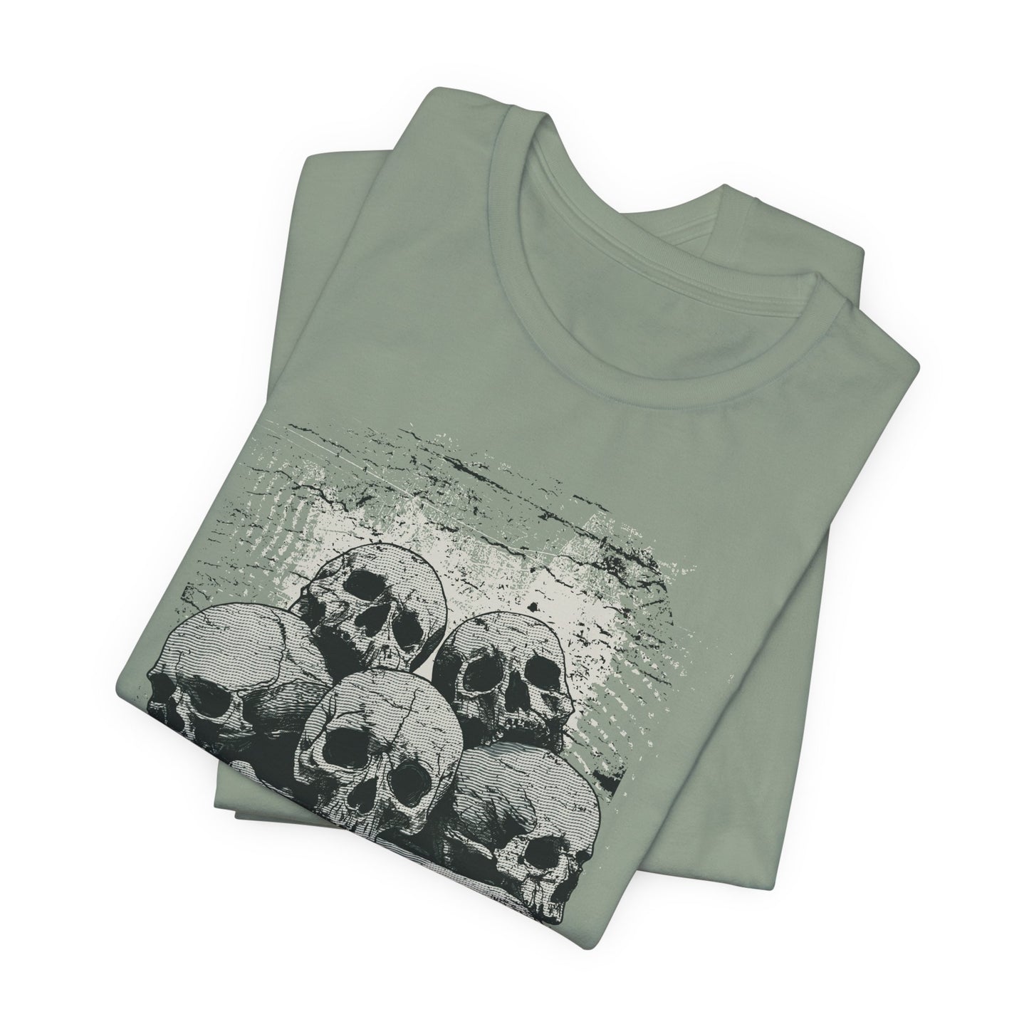 All Die Skull Graphic Design Tee, Skull Shirt, Vintage Tees, Art Design T-Shirt, Graphic Tee, Art Shirts