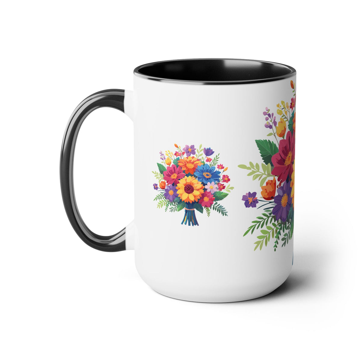 Floral Mug, Floral Cup