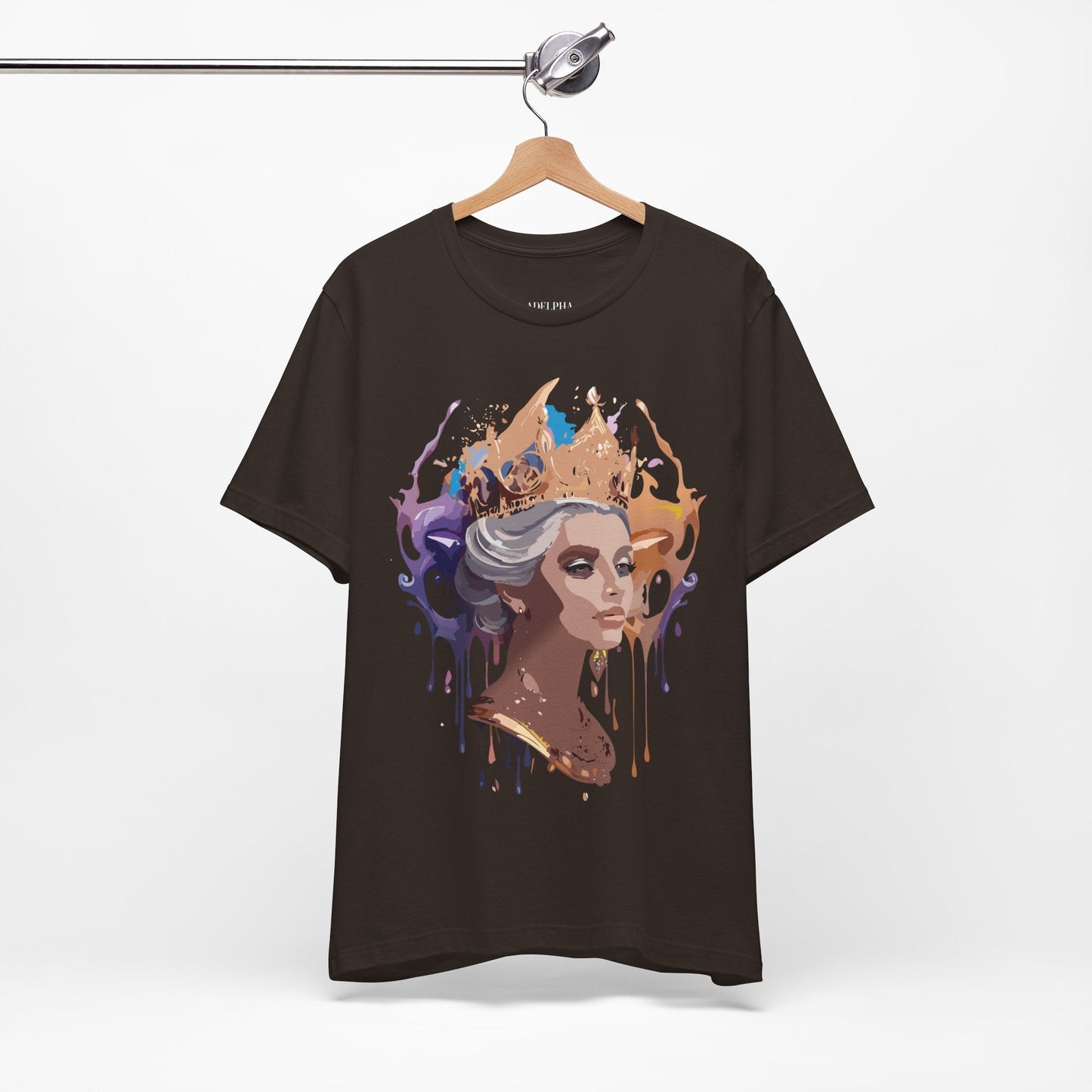 Queen Graphic T Shirt Adelpha Unisex Jersey Short Sleeve Art Design Tee Vintage Inspired Artwork