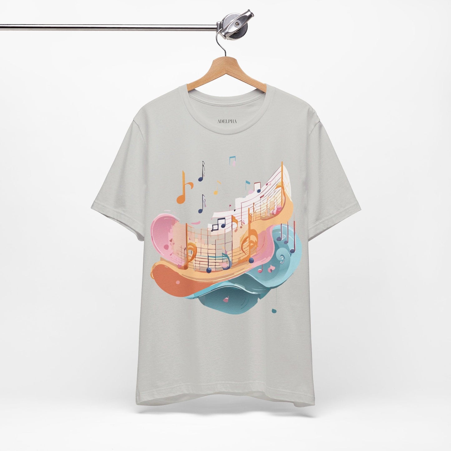 Adelpha Graphic Tee Unisex Jersey Short Sleeve Vintage Inspired Artwork Music T Shirt Casual Wear