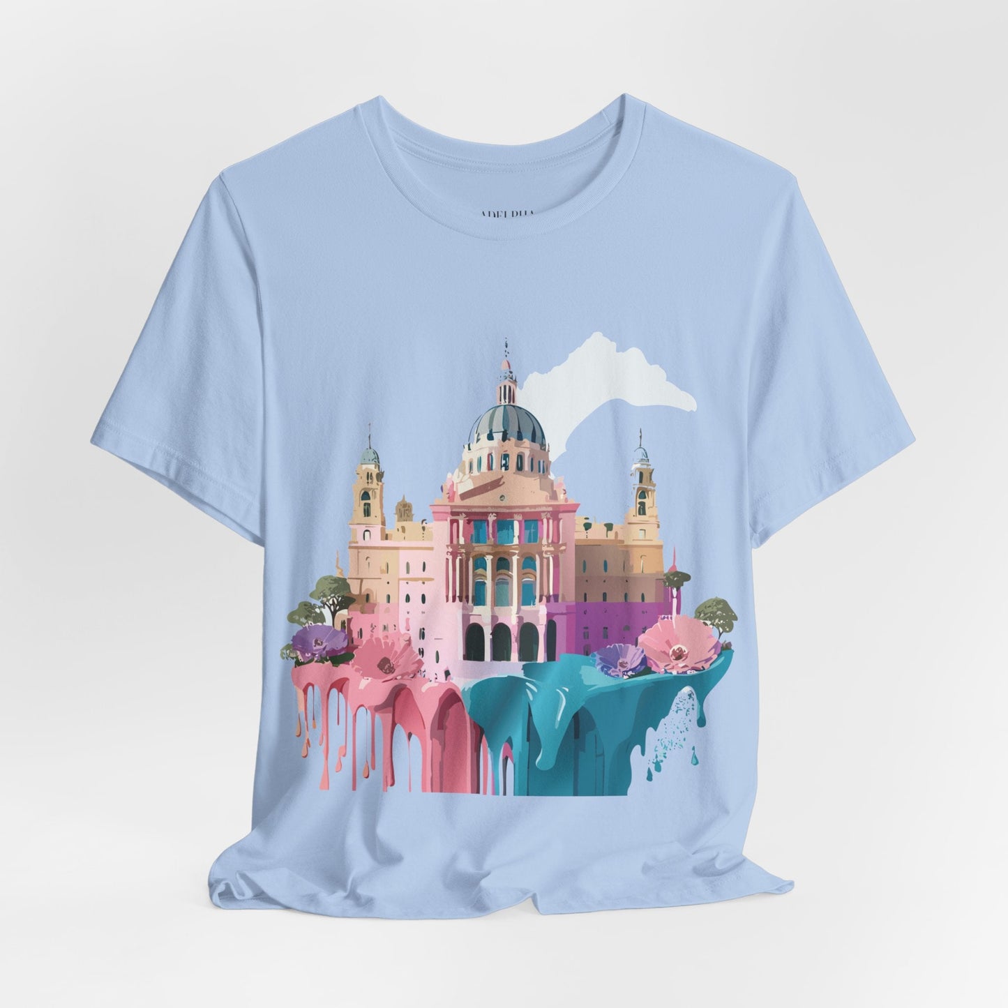 Madrid Tourist Shirt Graphic Tee Unisex Vintage Inspired Adelpha Art Design Tee Collection