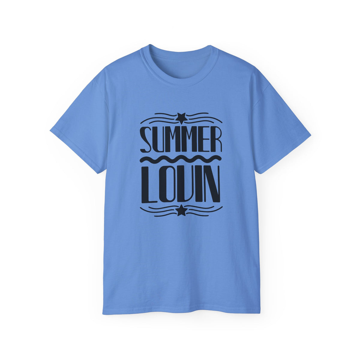 Summer Lovin Tee | Retro Wave Typography, Beach Vibes