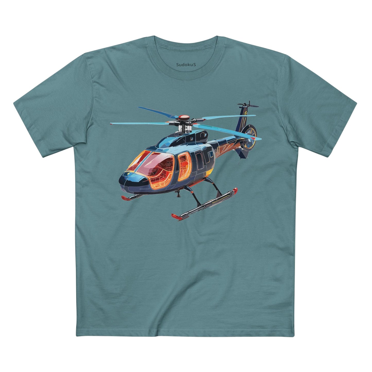 Chopper Graphic Unisex 100 Cotton Staple Tee 12