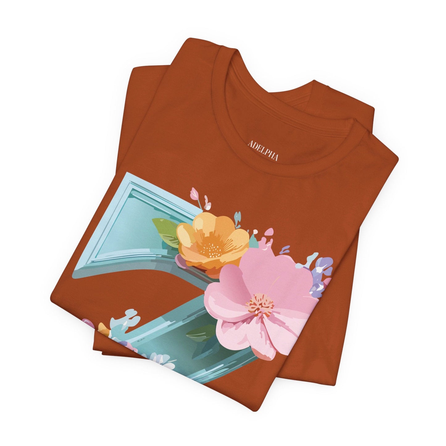 Letter Z Shirt Graphic Tee Unisex Jersey Short Sleeve By Adelpha Vintage Inspired Artwork