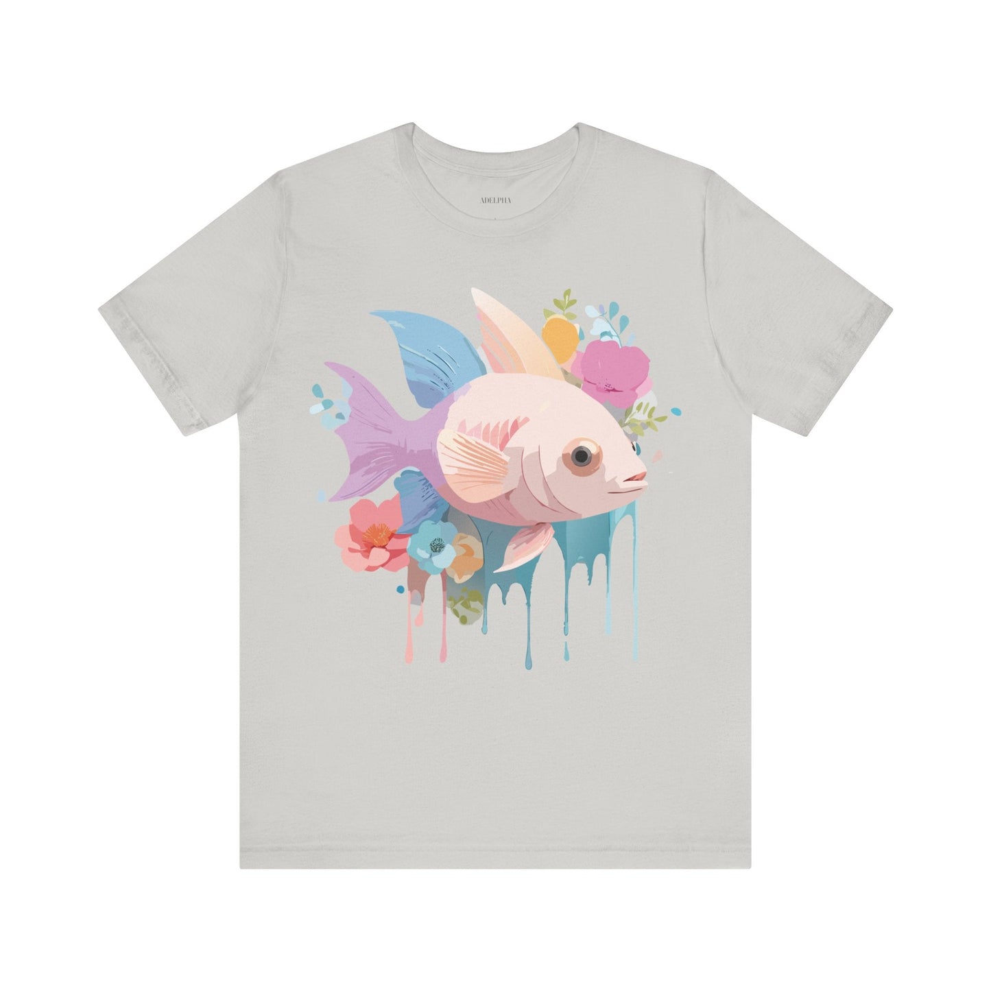 Adelpha Graphic Unisex Tee With Vintage Inspired Artwork Short Sleeve Premium Quality Cotton