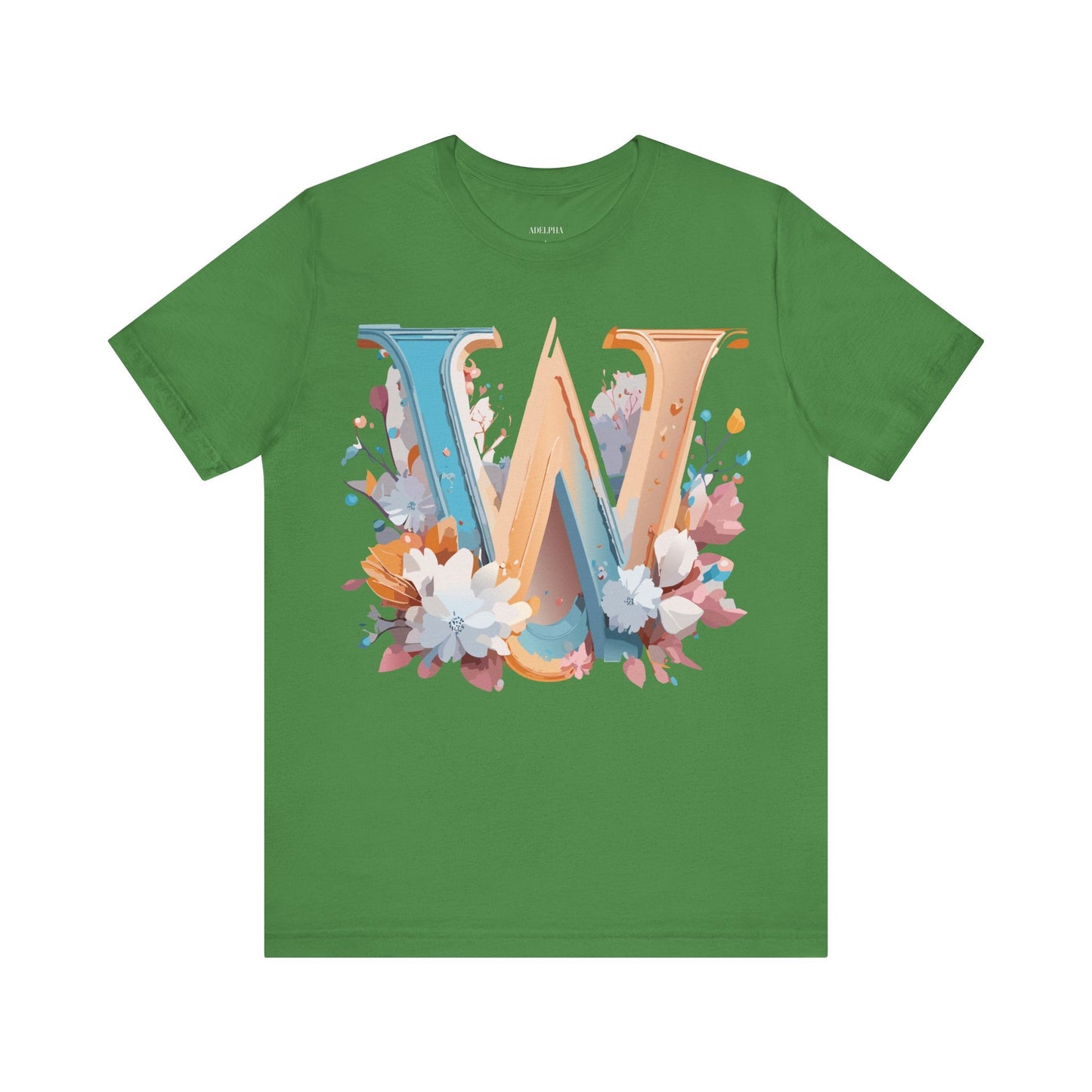 Letter W Shirt Unisex Graphic Tee By Adelpha Featuring Vintage Artwork For Everyday Casual Wear