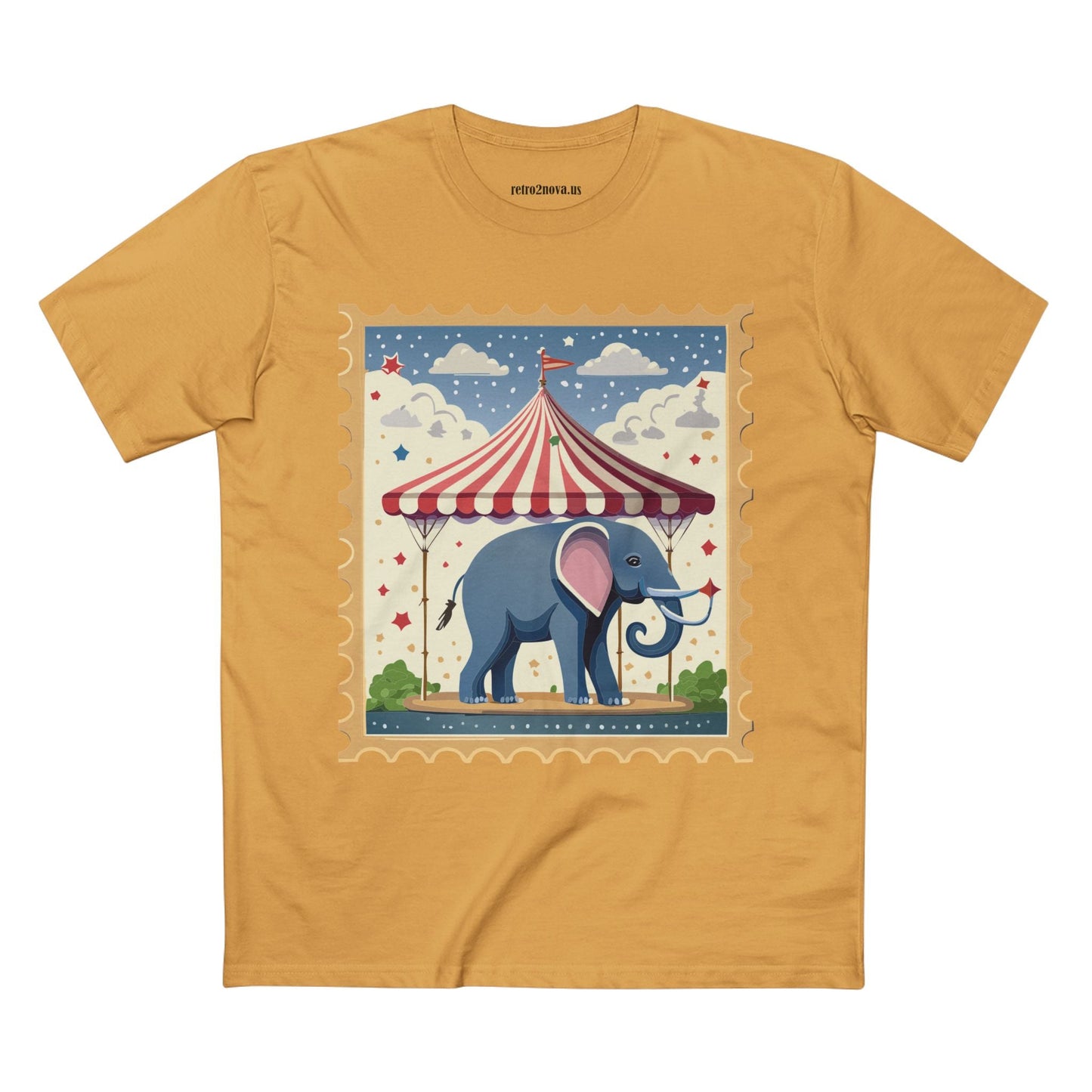 Stamp Shirt Postage Stamp Tee Unisex Premium Cotton Original Art Design Retro2Nova Collection