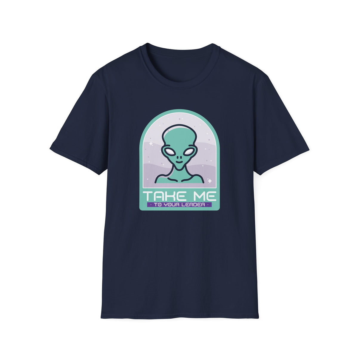 Funny UFO Aliens Graphic Unixes Gildan 100 Cotton Tee Shirt 125