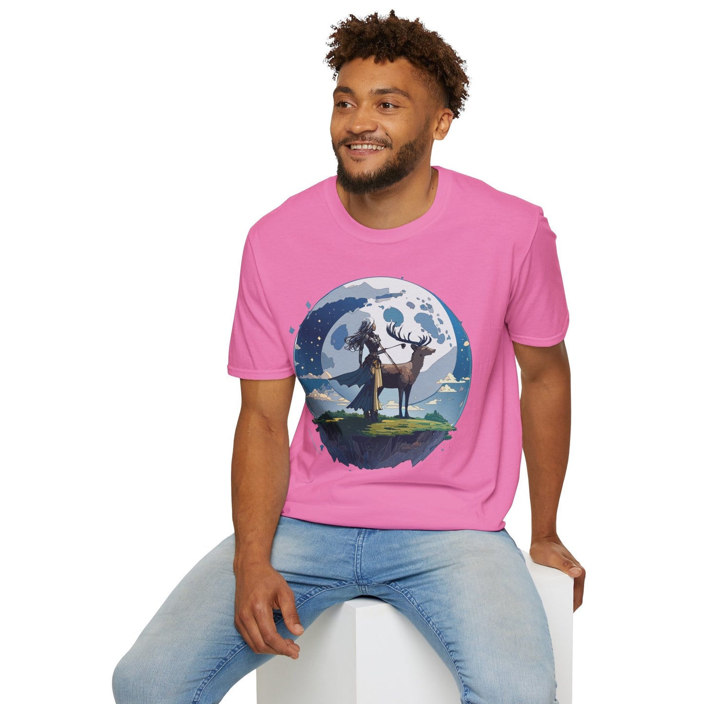 Women Graphic T Shirts Art Design Shirt Unisex Softstyle Gildan 64000 Tee Cotton Everyday Comfort
