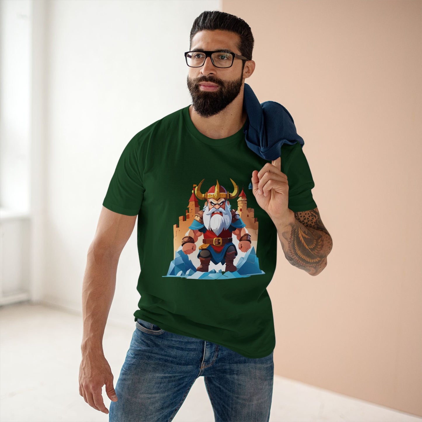 Viking Graphic Unisex 100 Cotton Staple Tee 11
