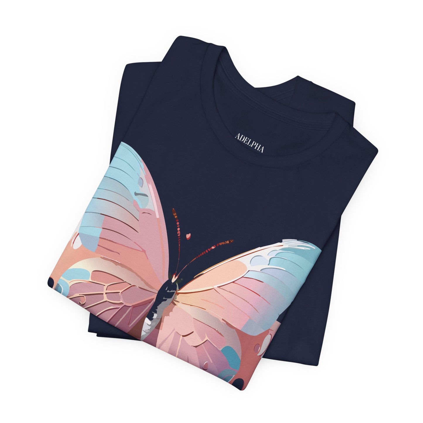 Butterfly Graphic Tee Unisex Adelpha Vintage Inspired Art Design Shirt