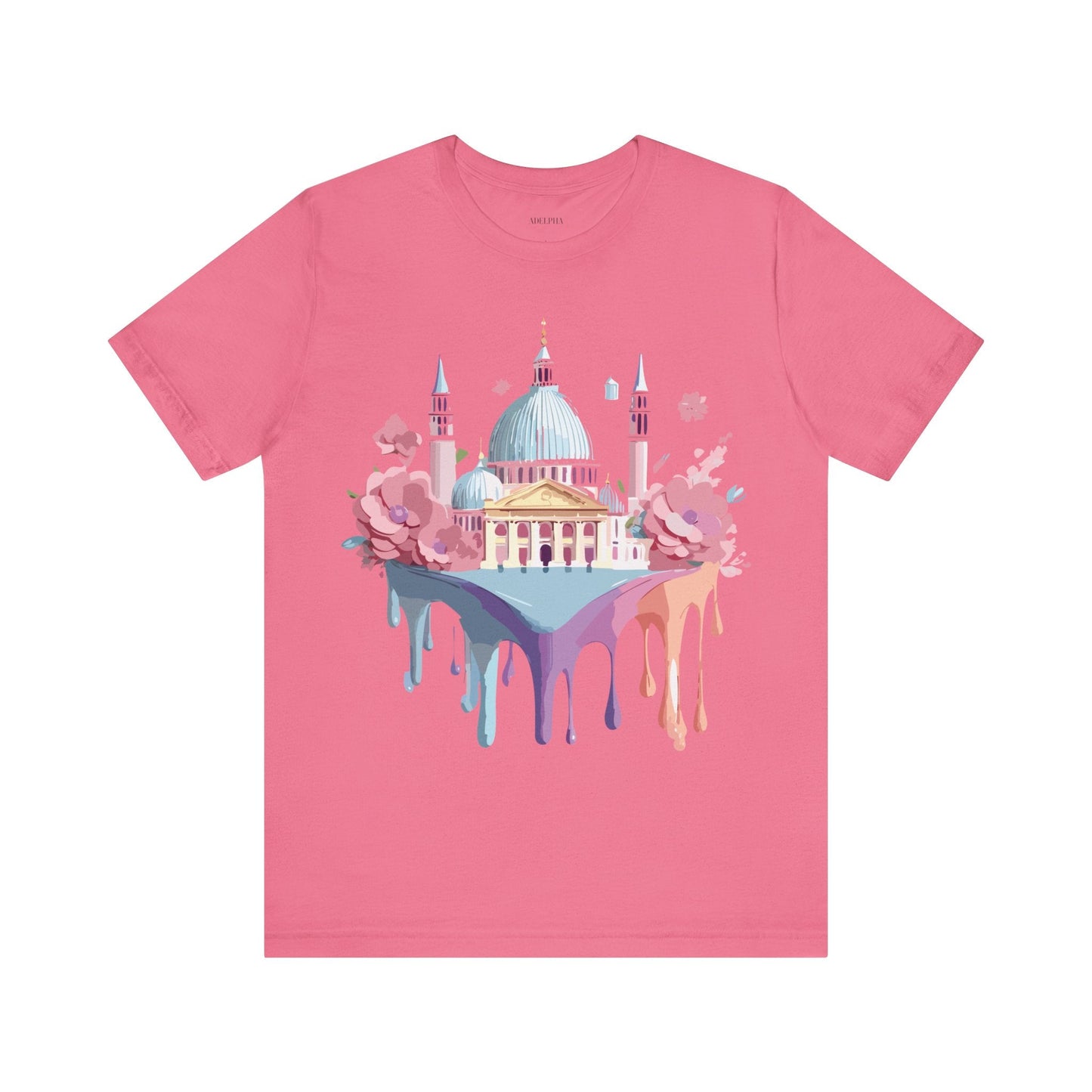 Venice Tourist Shirt Graphic Tee Unisex Adelpha Vintage Inspired Artwork Premium Short Sleeve