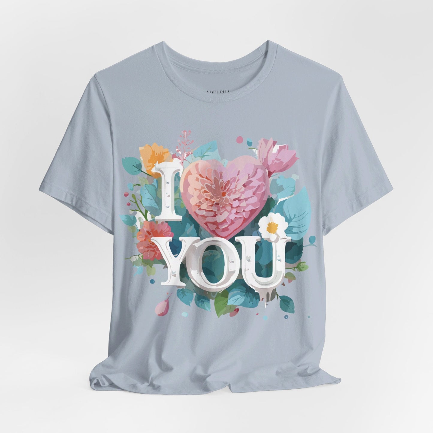 Valentine Graphic T Shirt Unisex Jersey Short Sleeve Tee With Adelpha Artwork Design
