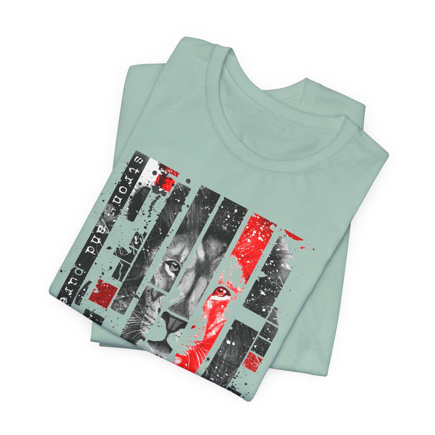 Savannah Graphic Design Tee, Animal Shirt, Vintage Tees, Art Design T-Shirt, Graphic Tee, Art Shirts