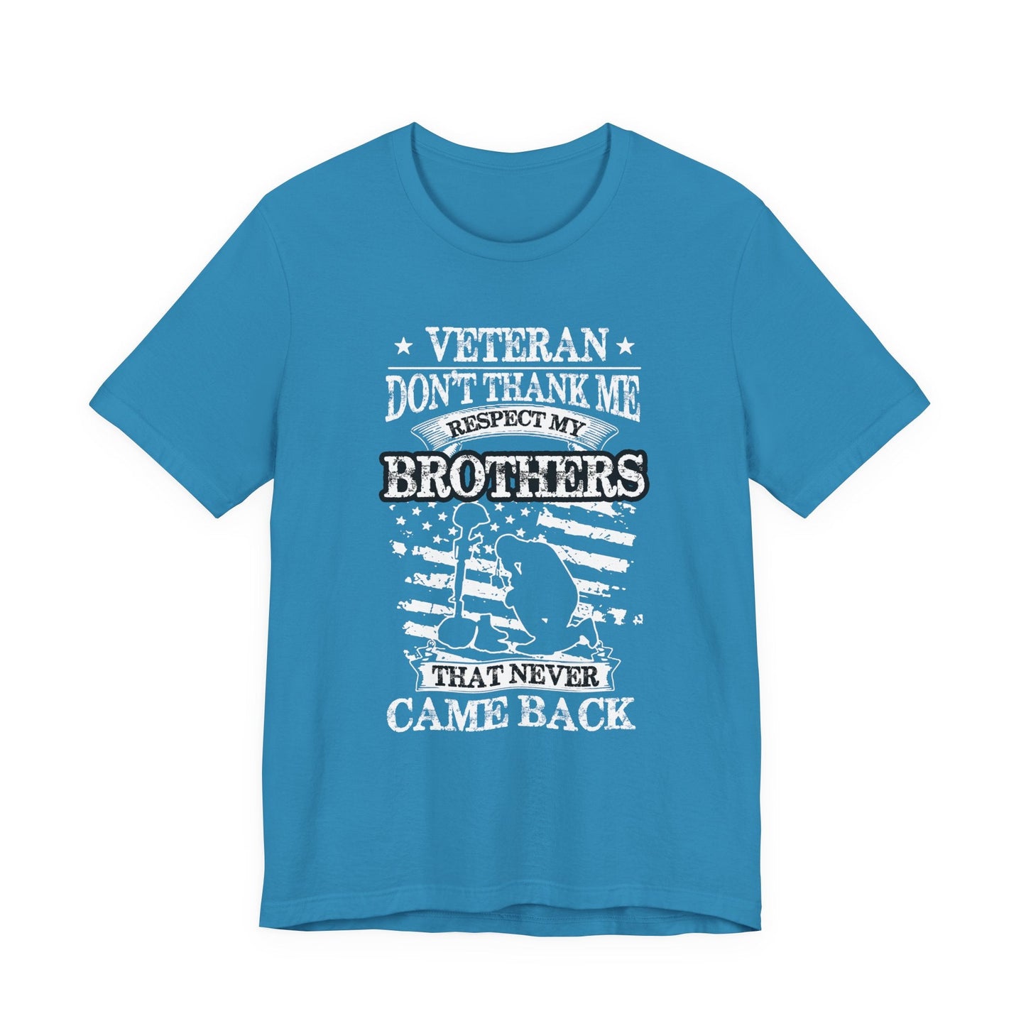 Army Veteran Patriotic Graphic Design Unisex Cotton T-Shirt v60