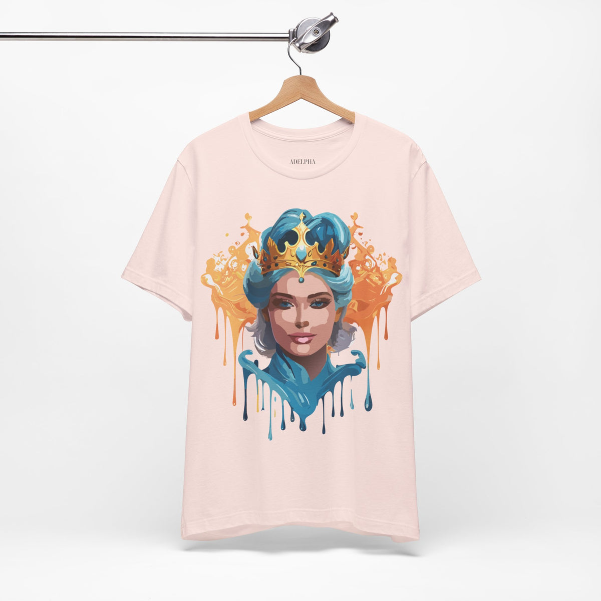 Queen Graphic Unisex Cotton Bella+Canvas Tee with Art Design m190