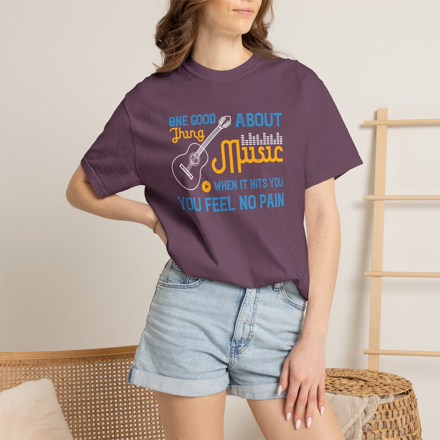 Music Graphic Design Unisex Cotton T-shirt m40