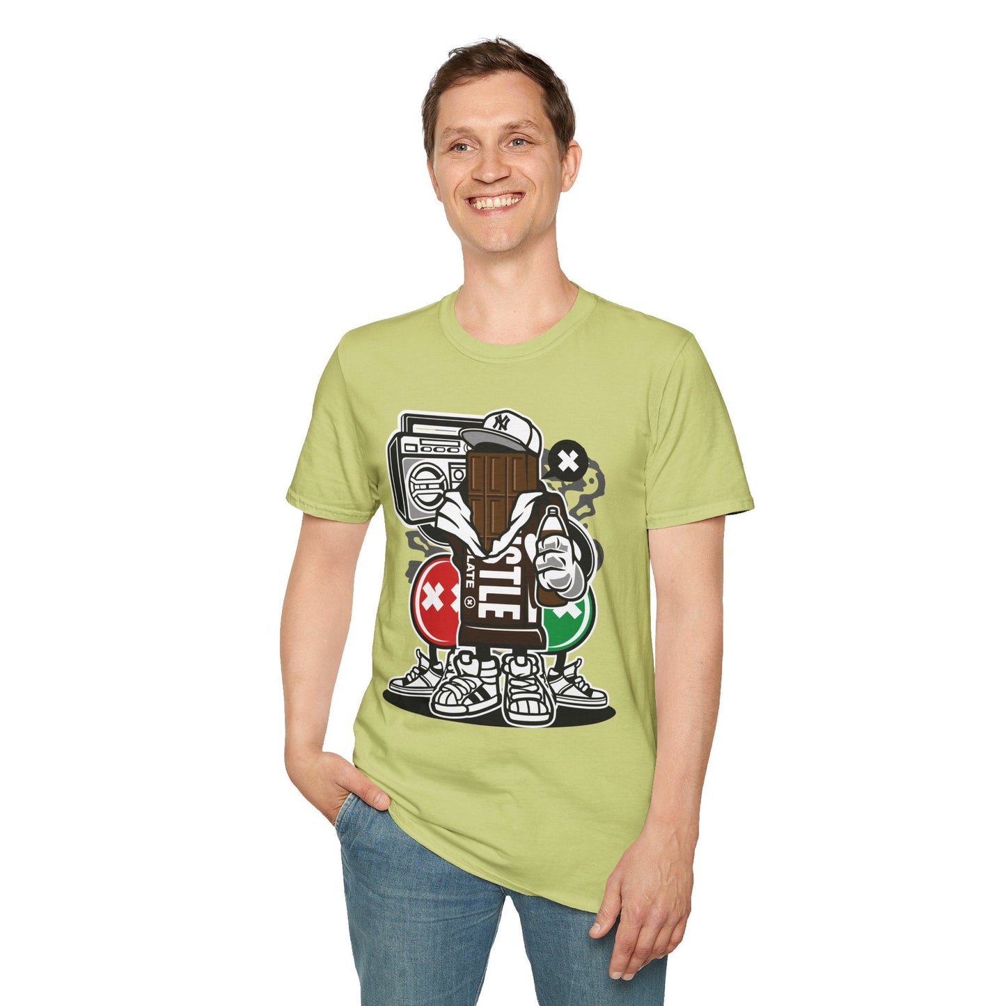 Gildan Softstyle Unisex Cartoon T Shirt Animation Funny Tee Breathable 100 Percent Cotton