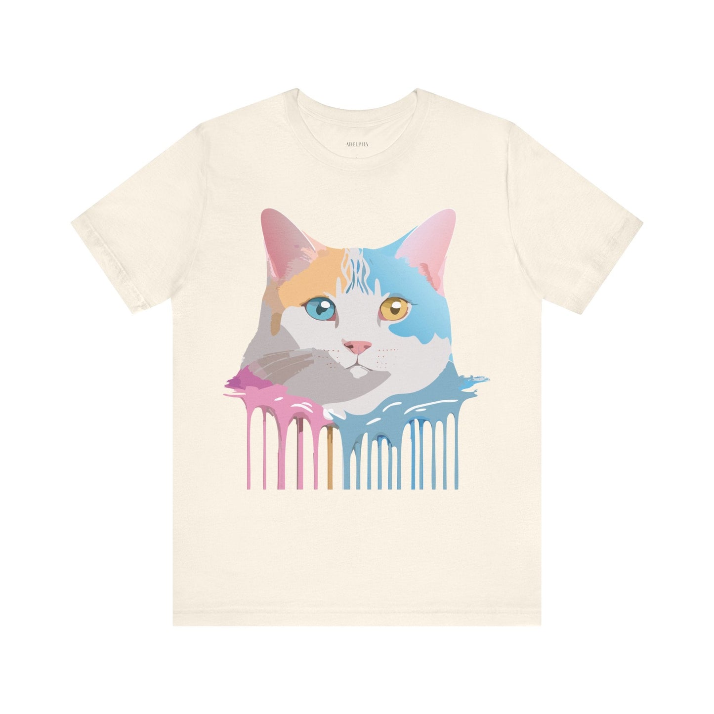 Adelpha Cat Graphic Tee Unisex Jersey Short Sleeve Vintage Inspired