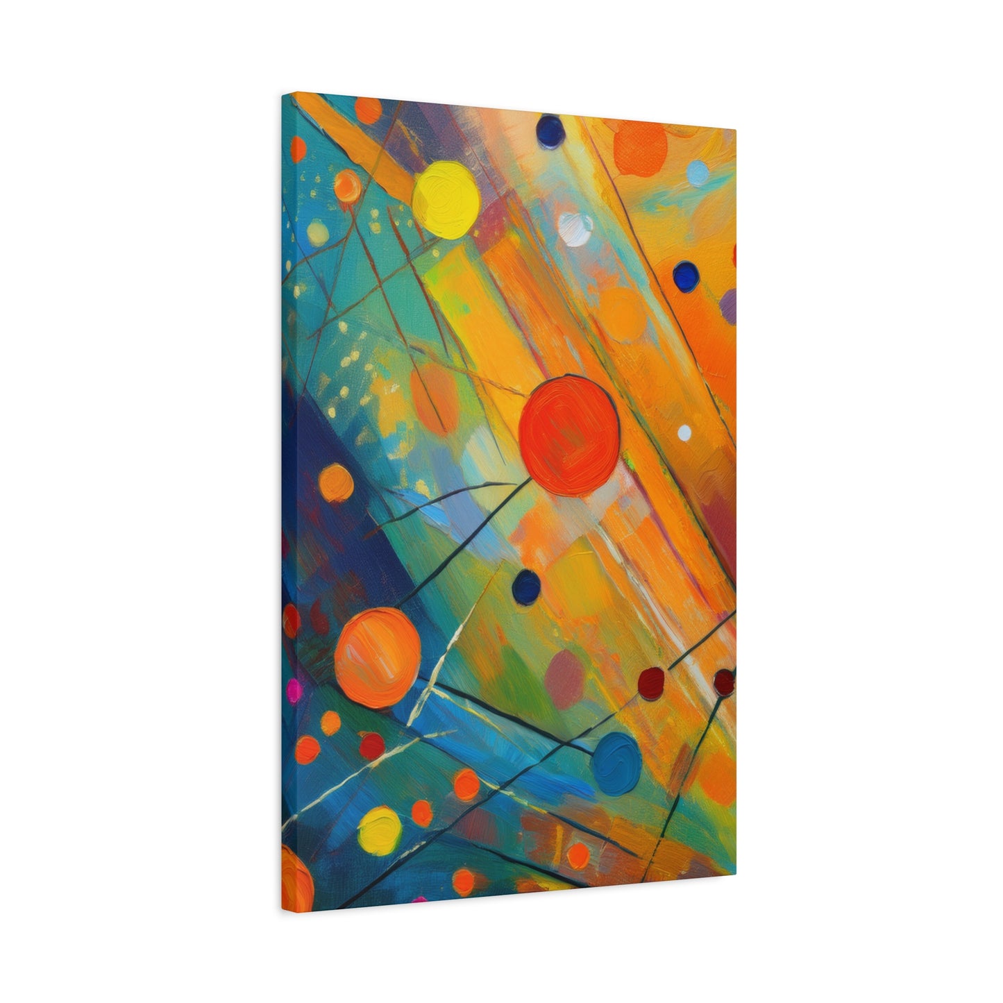 Abstract Oil Painting Print Canvas 20x24,20x30,24x30 24x32,24x36,30x40 32x48,36x48,40x60 Pine-Wood Inner Frame ABS-141