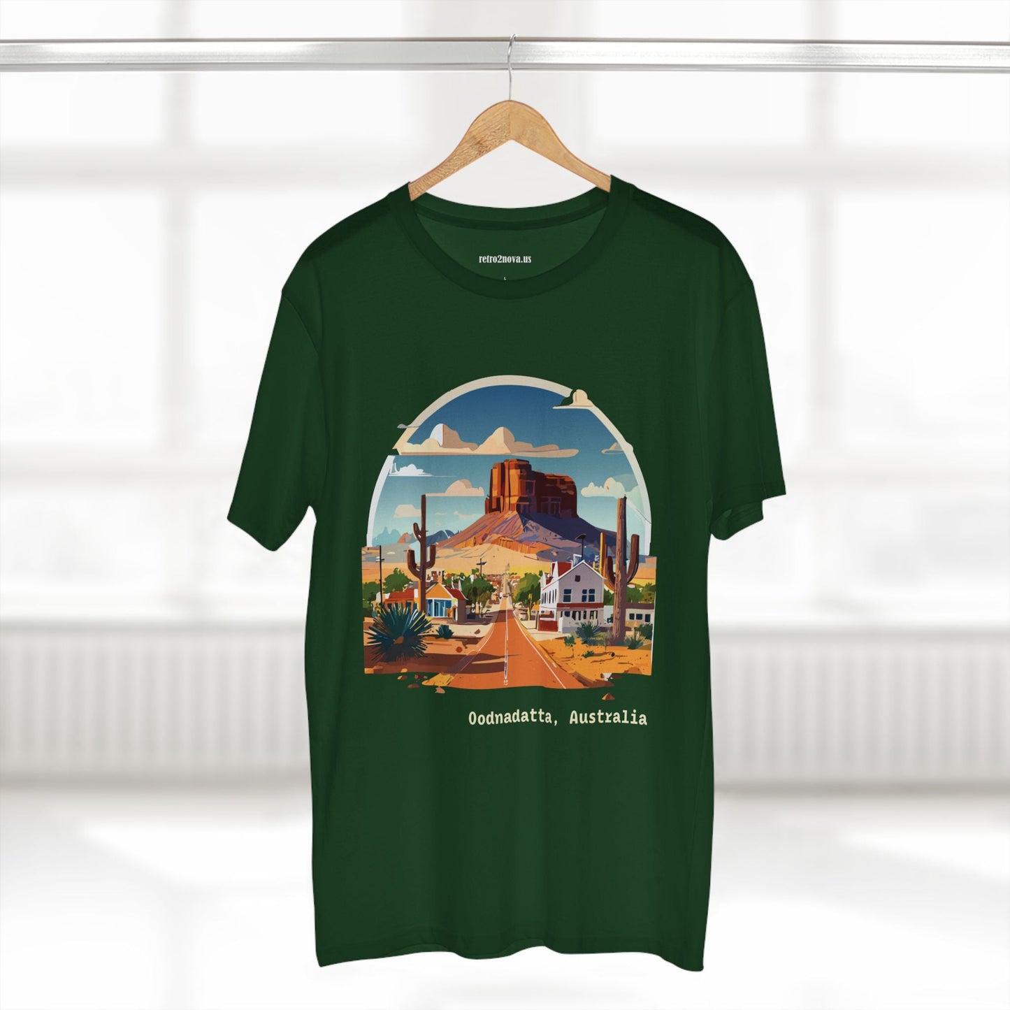 Australia Travel Shirt Unisex Premium Cotton Art Tee With Original Design By Retro2Nova TT21