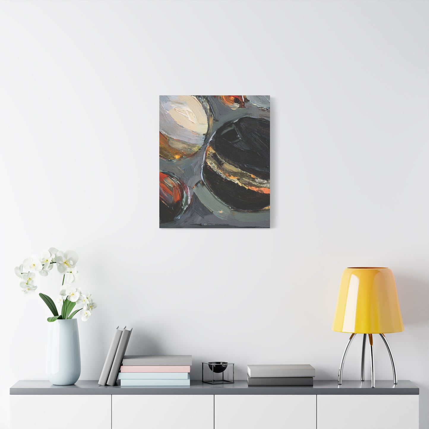 Abstract Oil Painting Print Canvas 20x24,20x30,24x30 24x32,24x36,30x40 32x48,36x48,40x60 Pine-Wood Inner Frame ABS-71