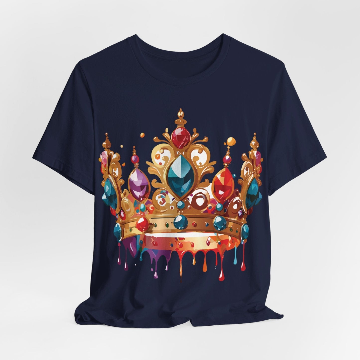Crown Graphic Unisex 100 Cotton Vintage Artwork Tee 11