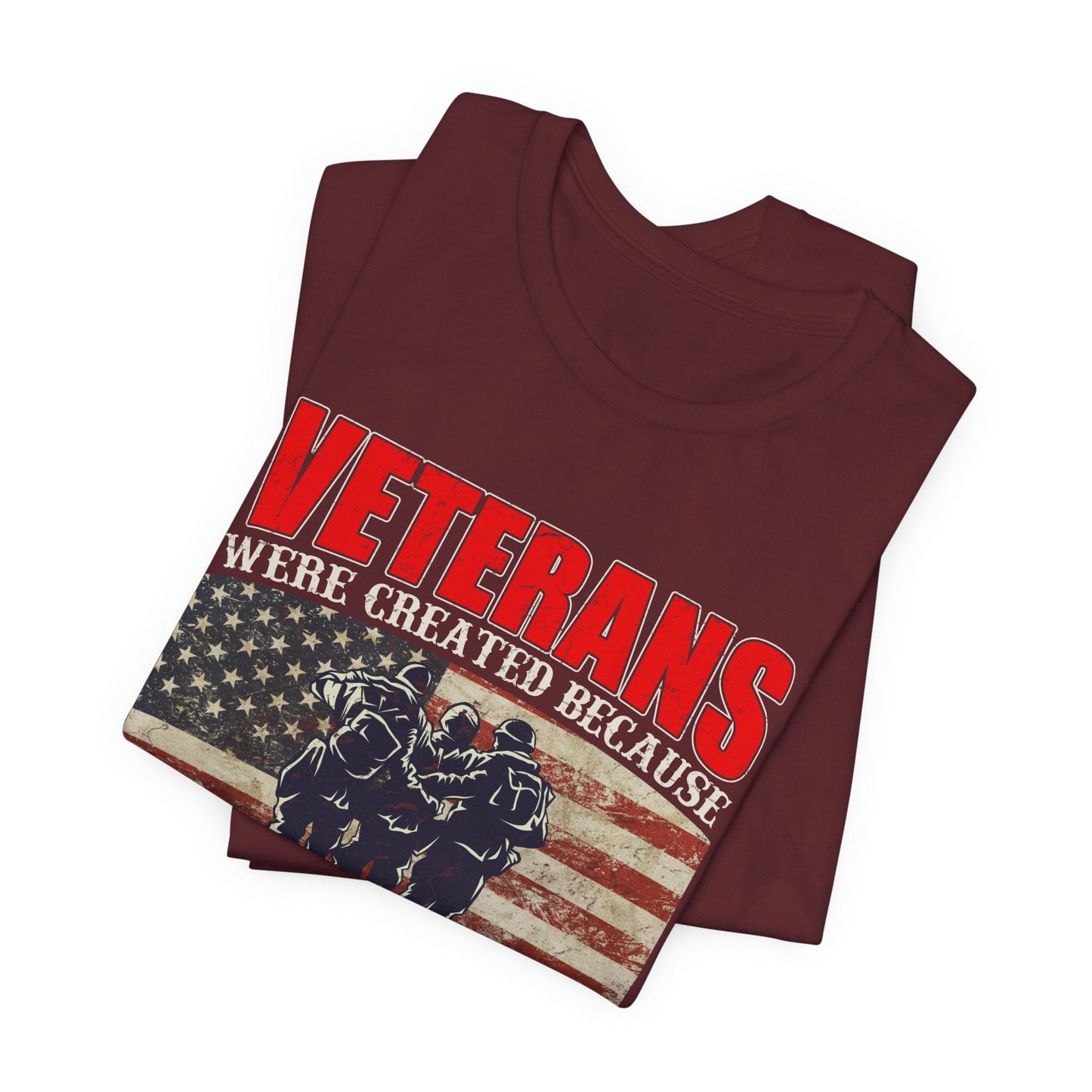 Army Veteran Patriotic Graphic Design Unisex Cotton T-Shirt v41