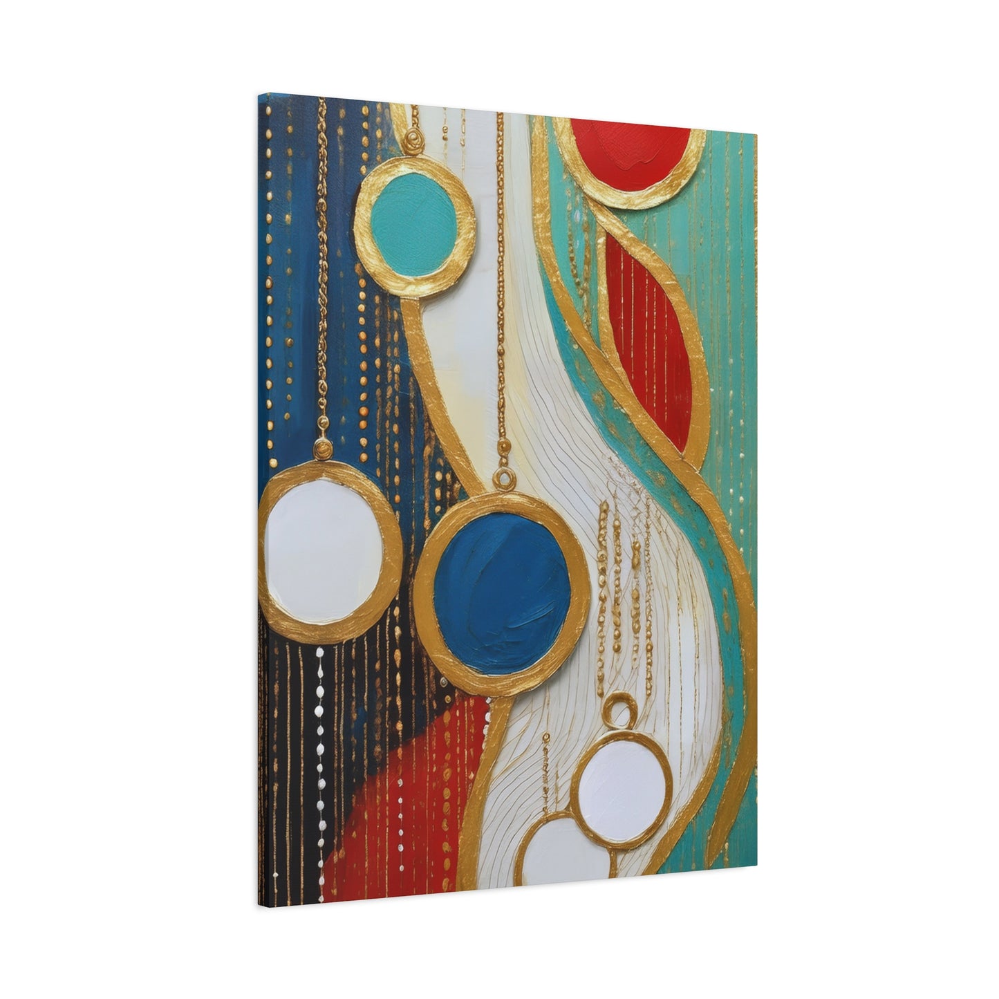 Abstract Oil Painting Print Canvas 20x24,20x30,24x30 24x32,24x36,30x40 32x48,36x48,40x60 Pine-Wood Inner Frame ABS-103