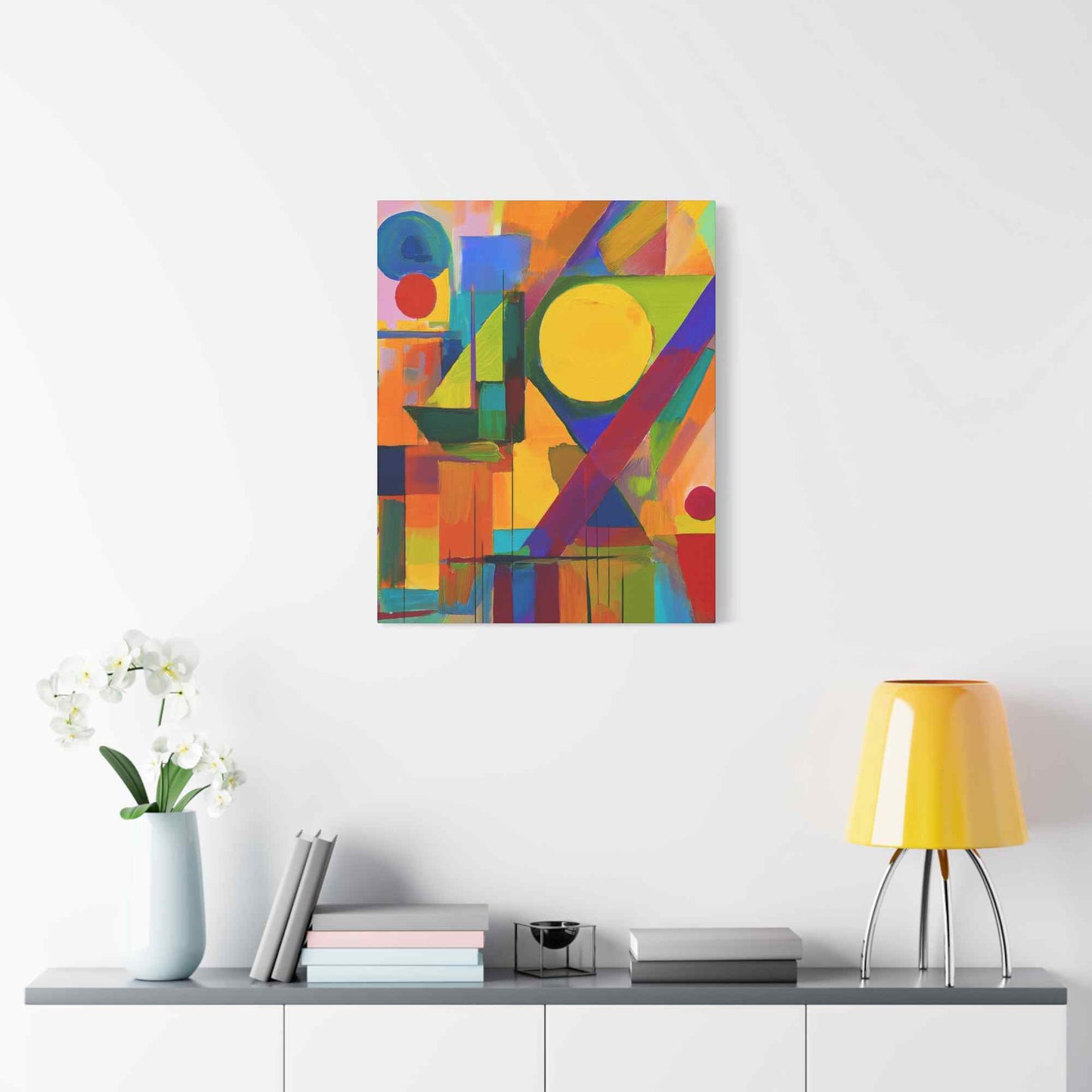 Abstract Painting Print Canvas 20x24,20x30,24x30, 24x32,24x36,30x40, 32x48,36x48,40x60 Pine-Wood Inner Frame ABS-10