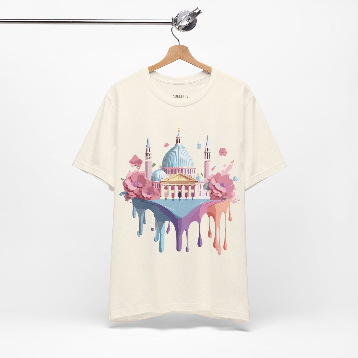 Venice Tourist Graphic Tee Unisex Vintage Inspired Artwork Short Sleeve